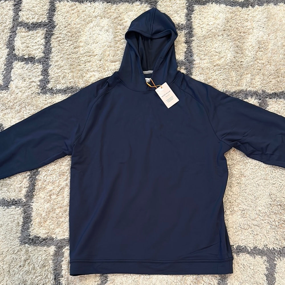 Peter Millar Crown Sport Performance Golf Pullover Hoodie